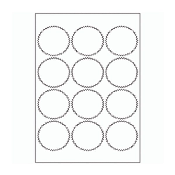489 - Label Size 65mm x 60mm
