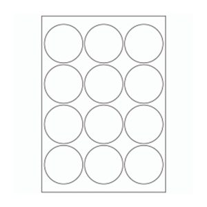 470 - Label Size 65mm dia