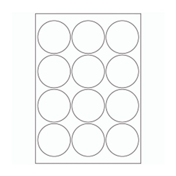 470 - Label Size 65mm dia