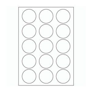 572 - Label Size 53mm dia