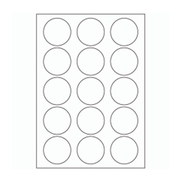 572 - Label Size 53mm dia