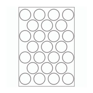 502 - Label Size 44mm dia