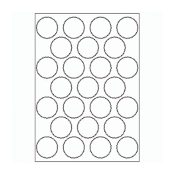 502 - Label Size 44mm dia