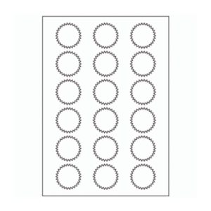 571 - Label Size 42mm Dia