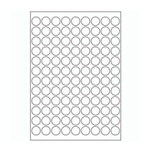 466 - Label Size 20mm dia