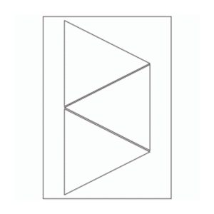 486 - Label Size 140mm x 158mm x 158mm