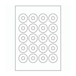 938 - Label Size 40mm Dia