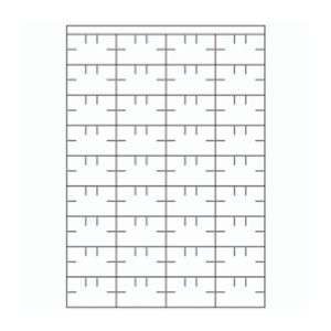 589 - Label Size 52.5mm x 32mm