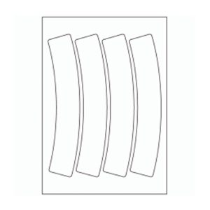 949 - Arch Label Size 239.3mm x 53.7mm