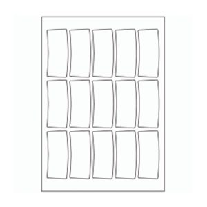 963 - Arch Label Size 82mm x 34mm