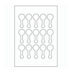 967 - Jar Seal Label Size 67.5mm x 30mm