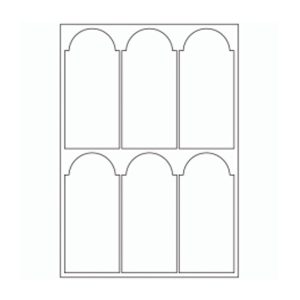 956 - Bottle Label Size 140.8mm x 64.9mm