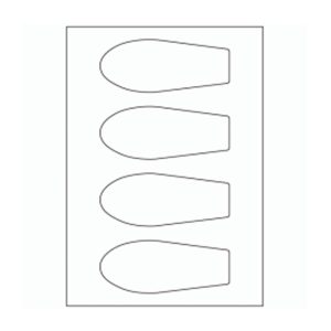 958 - Bottle Label Size 138mm x 56mm