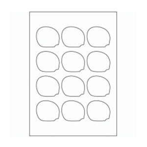 973 - Bottle Label Size 55mm x 48mm