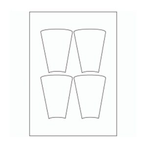 960 - Bottle Label Size 117.0mm x 82.8mm