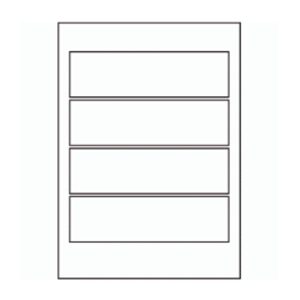 824 - SR-A3 Label Size 280mm x 80mm