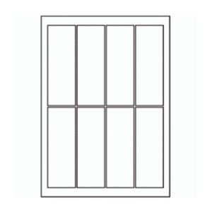 834 - SR-A3 Label Size 200mm x 69mm