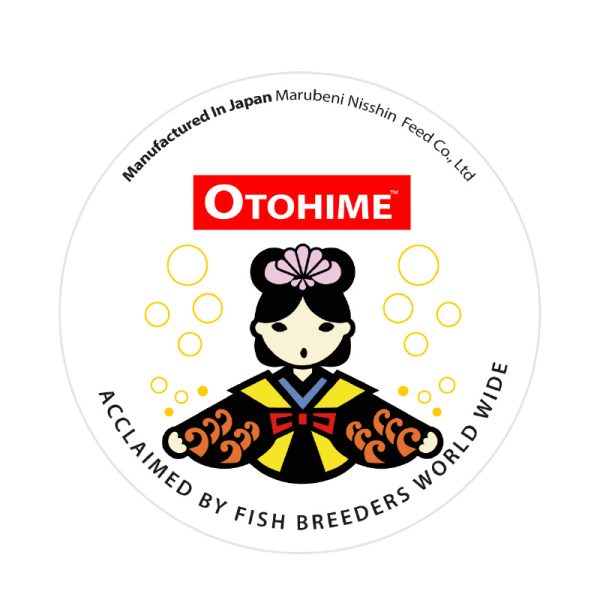 Otohime white lid 220g 220 x 23 mm
