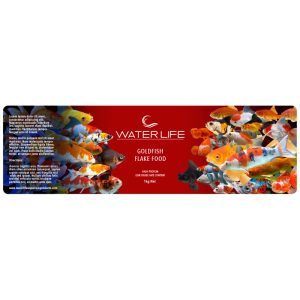 Water Life Label Goldfish Flake 1kg 280 x 80 mm