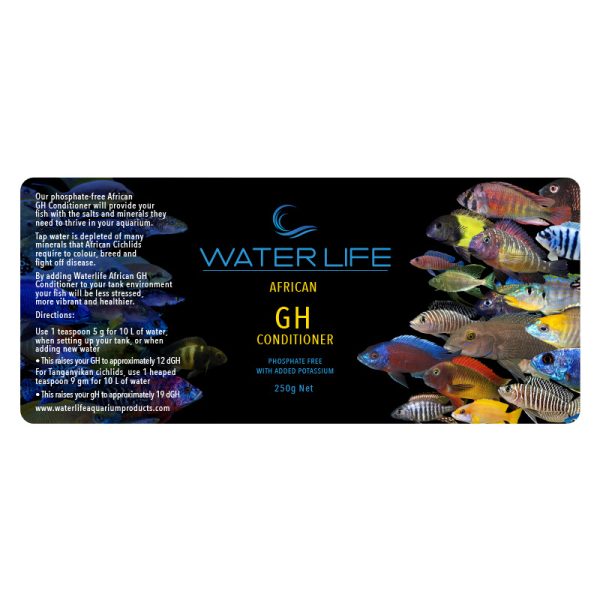 Water Life Conditioner African GH 250g 170 x 90 mm